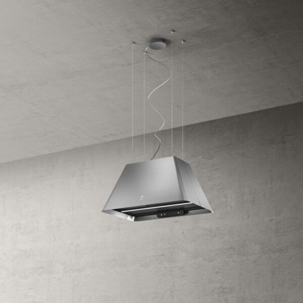 Elica IKONA LIGHT IX/F/60 Capuche suspendue cm. 60 - acier inoxydable