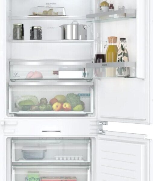 Siemens KB96NADD0 Iq500 Réfrigérateur encastrable avec congélateur cm. 71 h 194 - lieutenant. 382